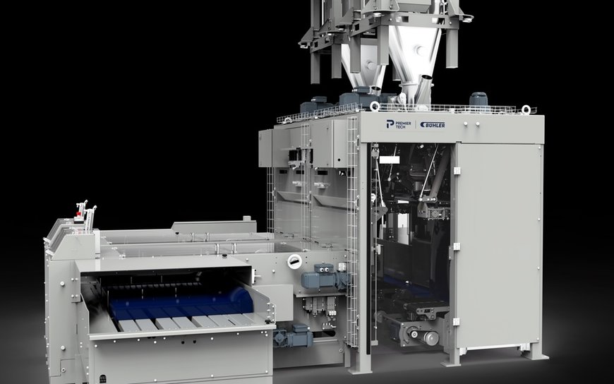 Bühler launches fully automatic bagging station with Premier Tech